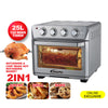 25L Air Fryer Oven With Rotisseries, Air Fryer Basket & Bin (PPAF535)