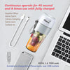 PowerPac USB Charged Portable Blender with 304 Stainless Steel, 350mL with wire