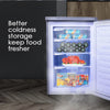 PowerPac Upright Freezer 90L (Black) PPFZ99BK