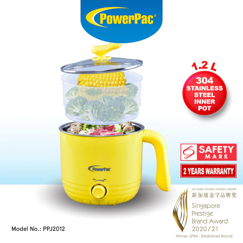 PowerPac Multi Jug with steamer 1.2L JAPAN HOME SINGAPORE