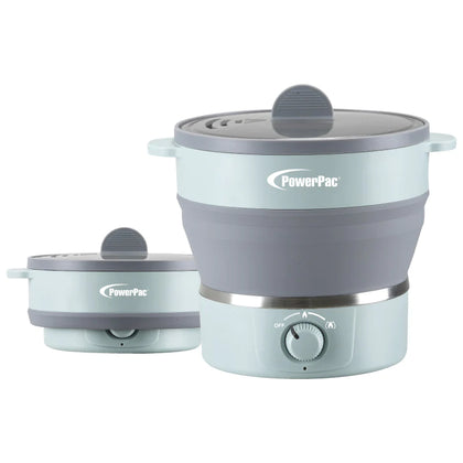 PowerPac Foldable Electric Travel Multi Cooker 1.0L