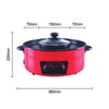 POWERPAC 2 in 1 Steamboat & BBQ PPMC677