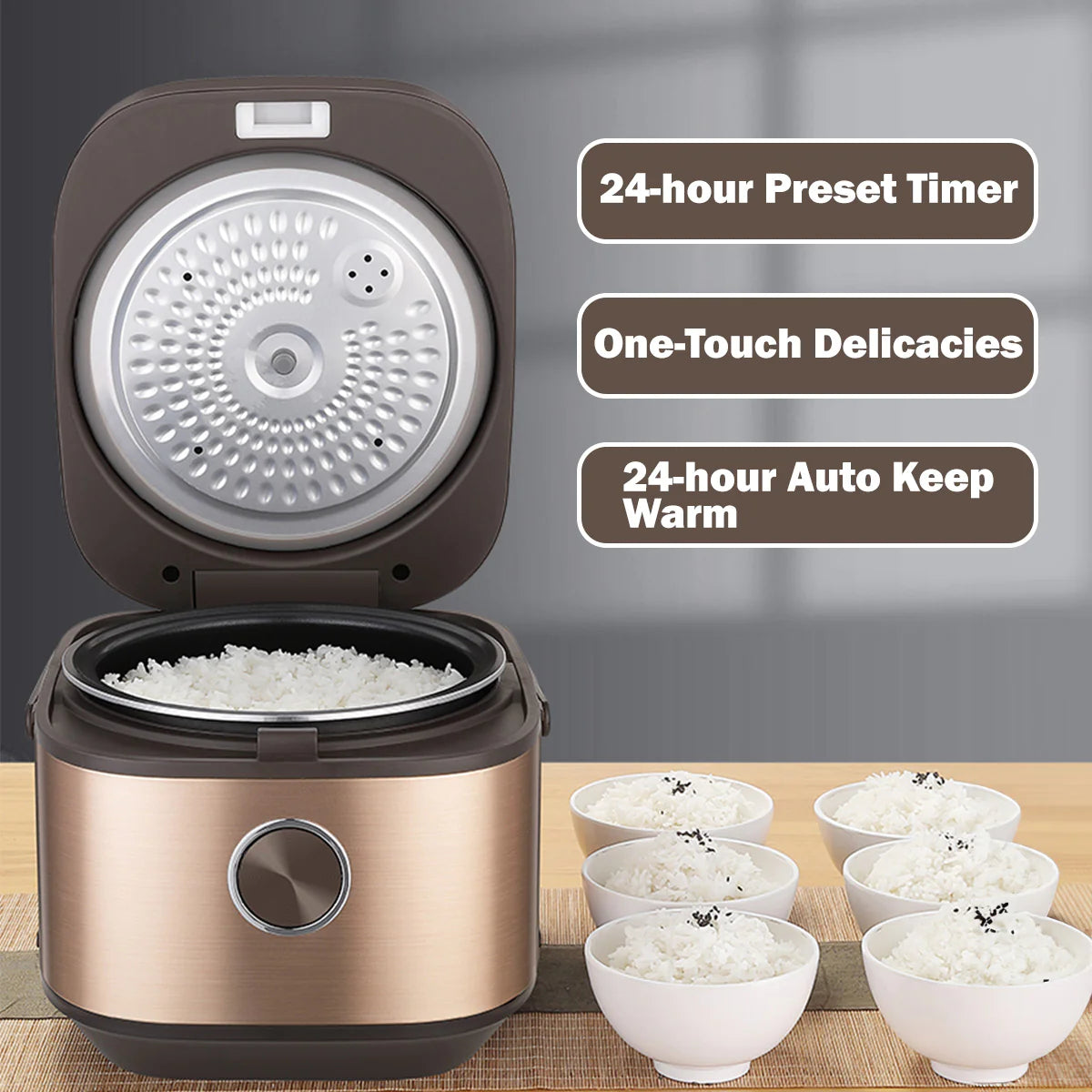 PowerPac Digital Rice Cooker 1.8L