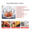 PowerPac Halogen Oven 1200-1400W 12L PPT615