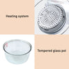 PowerPac Halogen Oven 1200-1400W 12L PPT615