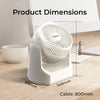 POWERPAC USB Fan- 4Inch (BLACK) PPUF223
