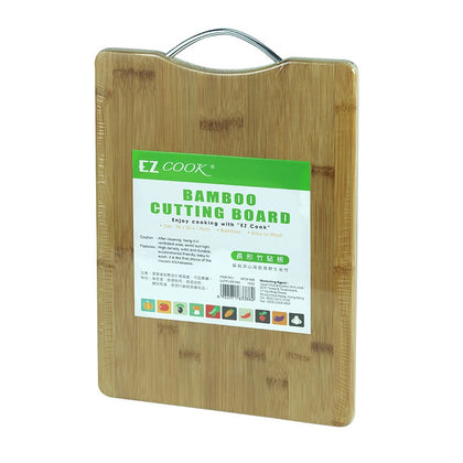 EZ Cook Bamboo Long Cutting Board | 38 x 26 x 1.9cm