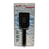 EZ HOME Square Black Shower Head