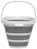 Gray Collapsible Bucket