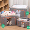 Fabric Oxford Storage Box 22L (39.5x29.5x20cm) Assorted colors will be delivered.