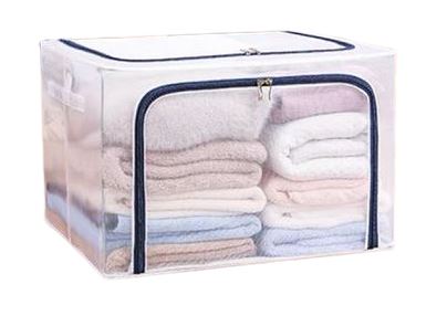 Foldable Storage Box - Transparent(PP+PVC) - 22L/44L/66L