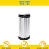 40L Deco Pedal Push Premium Bin in Metallic