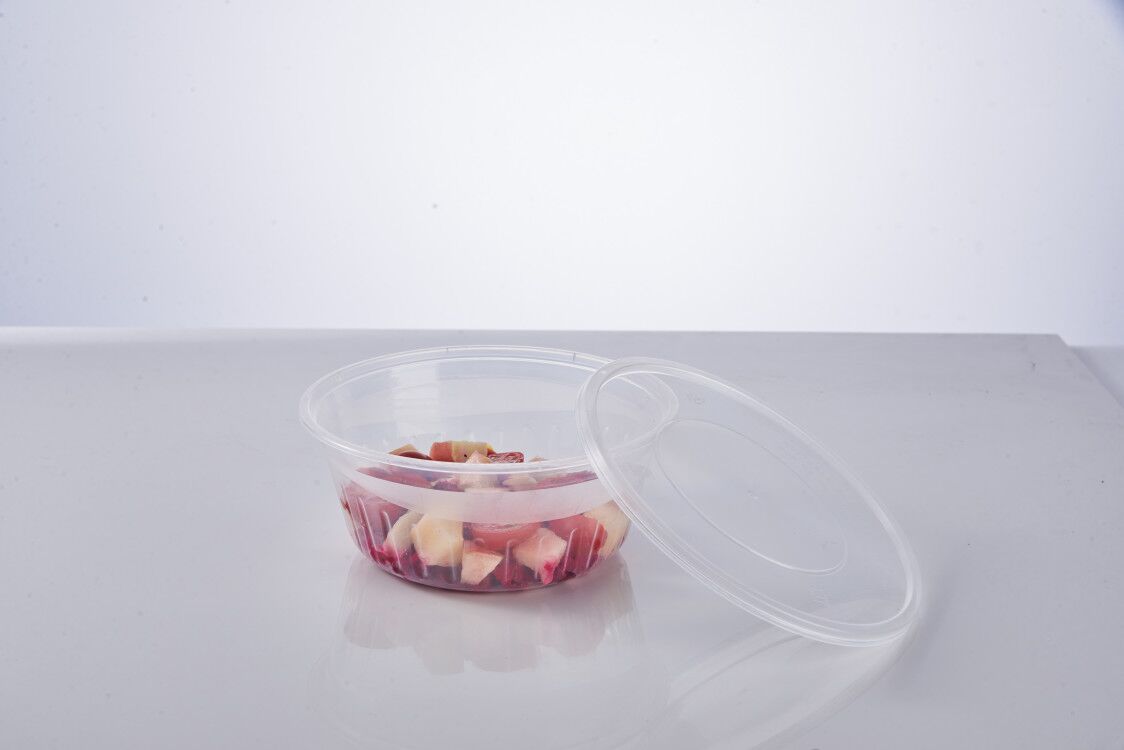 JapanHome Disposable Plastic Food Container 750ml 5 pieces Round