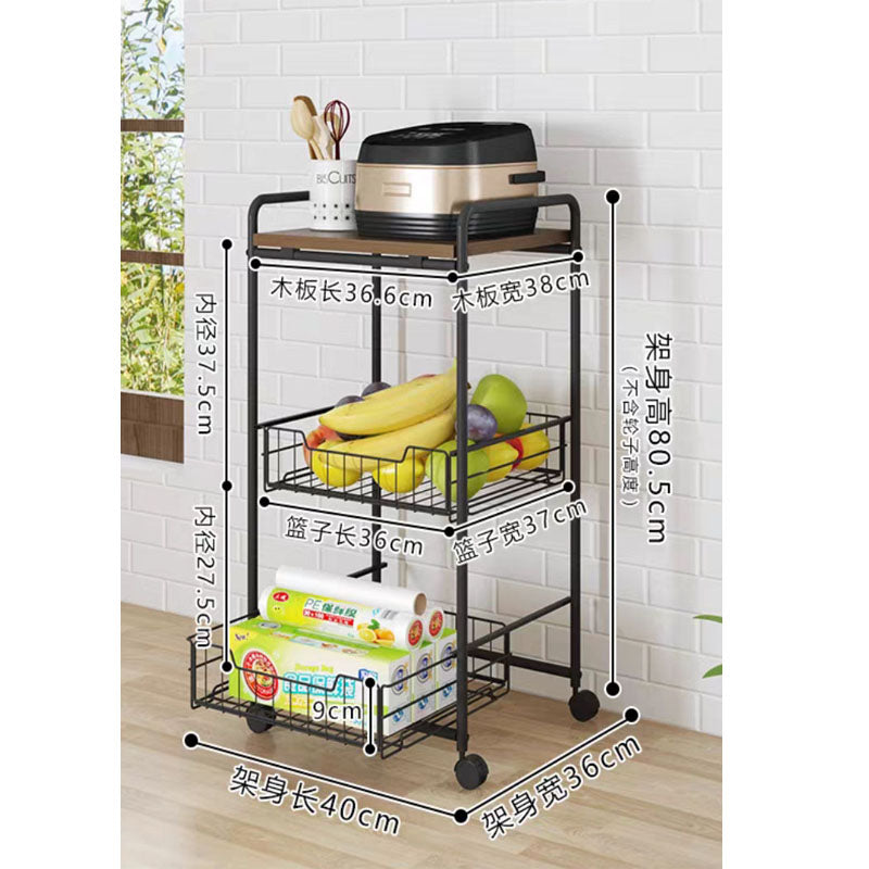 Cozy Home 3 Tier Kitchen Storage Rack 40*36*86Hcm MH-0524-3