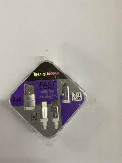 DIGIMOMO 2IN2 A/Type C To Type C/Micro 1