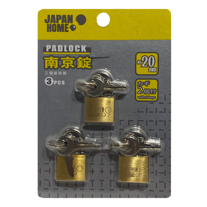 Japan Home Padlock 3P 20mm