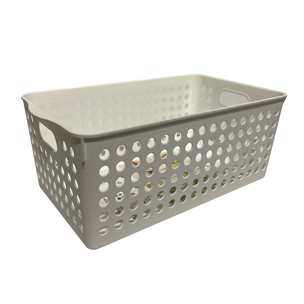 Inomata Stock Basket Deep White