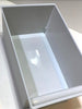 Inomata Simple storage box wide, gray 4666