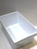 Inomata Simple storage box wide, white