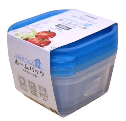Nakaya Home Pack Food Container F3P Blue 300ml