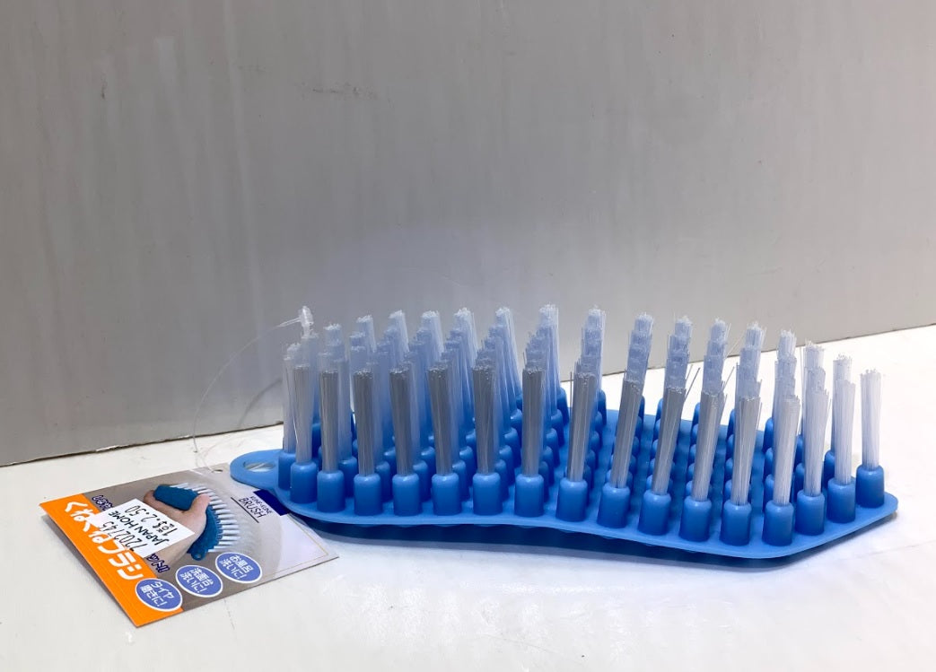 White and Blue Cleaning brush flexible