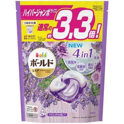 ARIEL Laundry Gel Ball 4D Lavender&Flower Garden Refill 36s