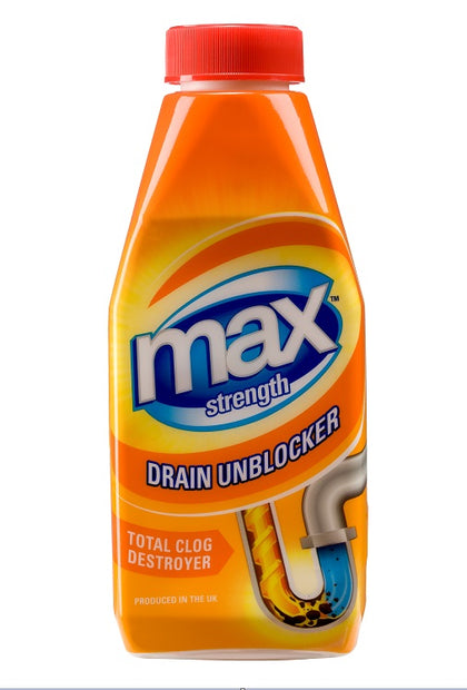 Max Clean Strength Drain Unblocker
