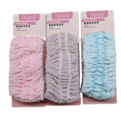 Pink gray blue NAXOS Hair Bands FS024D