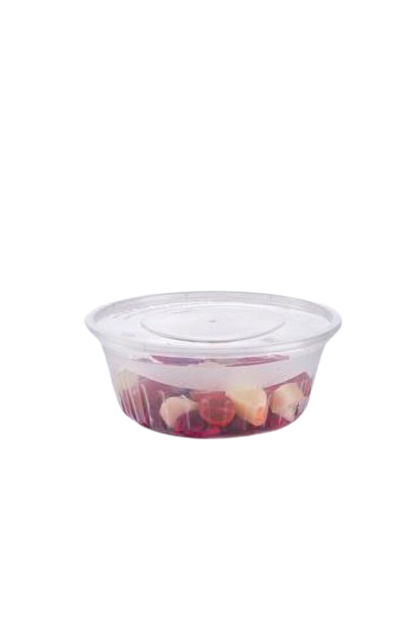JapanHome Disposable Plastic Food Container 750ml 5 pieces Round
