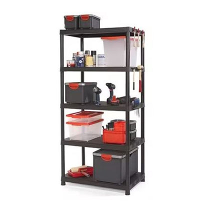 Shelf Plus XL 5 Tiered with Tools Holder (90 x 60 x 187cm) - Made in Italy