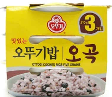 OTTOGI Cooked Five Grain Rice 3s*210g