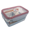 [Bundle X 2] EZ Fresh Airtight Food Storage Rect 680ml - 2 for $5.30