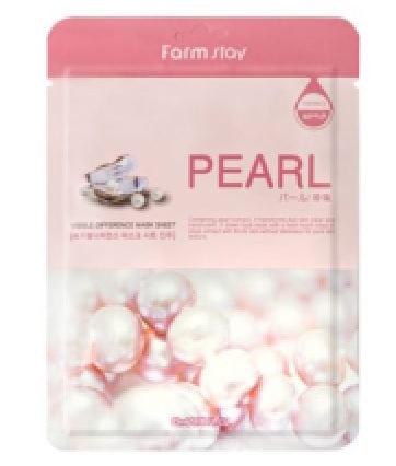 Pink Farmstay Visible Diff Pearl Mask