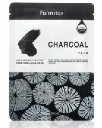Black Farmstay Visible Diff Charcoal Mask