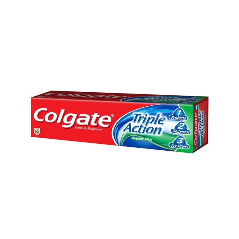 Colgate triple action original mint toothpaste 