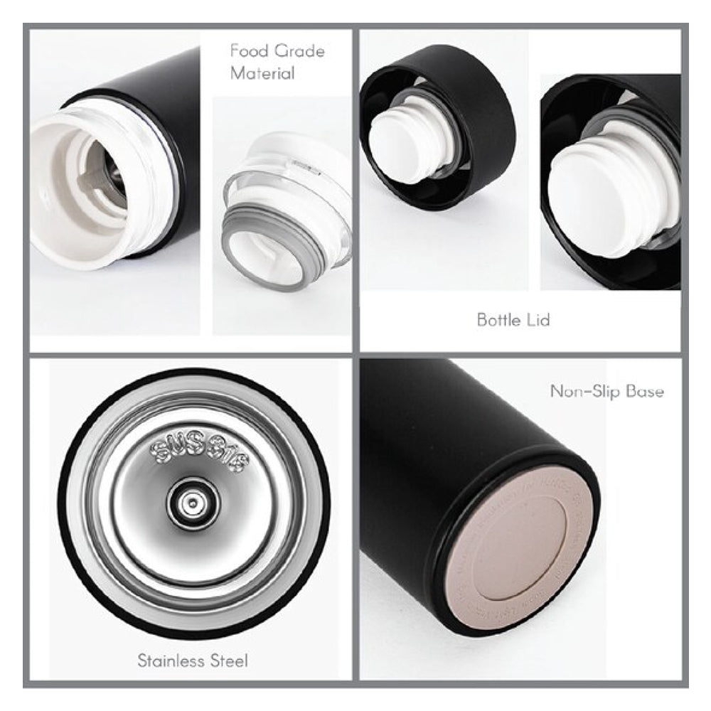 Diller Elegant 316 Stainless Steel Slim Thermal Bottle (400ml) feature