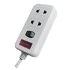 2-PIN 2 way Extension cord 3M with Safety shutter - coming soon