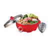 2.5L RETRO ELECTRIC WOK & STEAMBOAT WITH 304 S/STEEL INNER POT