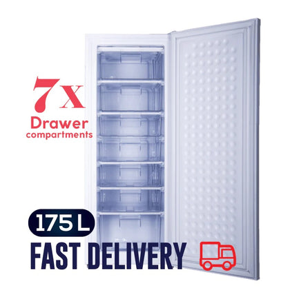 175L Chest Freezer, Upright freezer, Freestanding Freezer