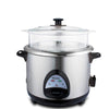 1.8L RICE COOKER WITH STAINLESS STEEL INNER POT FOOD STEAMER
