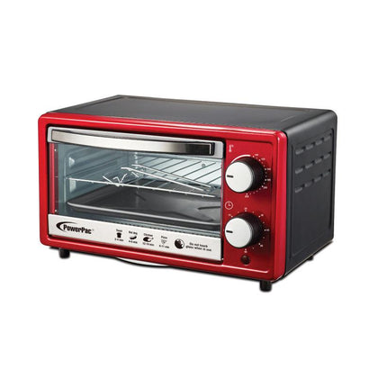 ELECTRIC OVEN 10L WITH 1 SETS OF BAKING TRAY AND GRILL AND TERMPERATURE SELECTOR