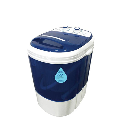 Blue and white 2IN1 MINI WASHING MACHINE