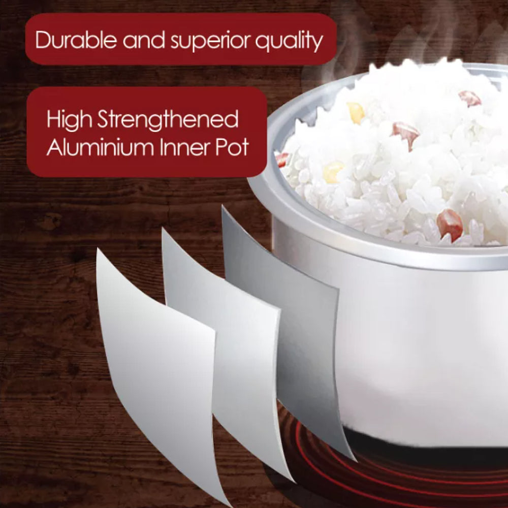 White [PowerPac] Rice Cooker (1.0L) information